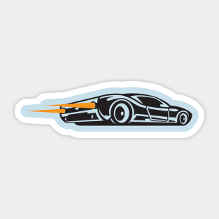 Sports Car Sticker